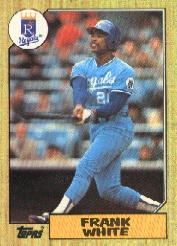 1987 Topps Baseball Cards      692     Frank White